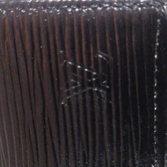 Vintage Authentic Louis Vuitton Black Epi Leather 6 Ring Key Holder Case 4 x 3" - Picture 14 of 14